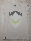 Overwatch Women's T-Shirt Size Small Grey Hero Natural Graphic T-Shirt Blizzard
