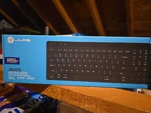 JLab JBuds Wireless Keyboard, Black, 95 Keys, Multi-Device, 2.4G/Bluetooth - Picture 1 of 1