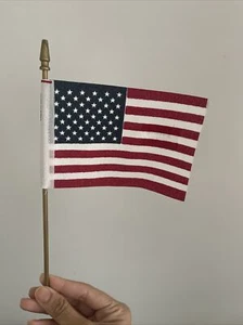 USA American flag 3x5 with pole - Picture 1 of 3