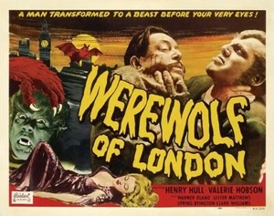 WEREWOLF OF LONDON MOVIE POSTER 1935 Henry Hull RARE 3 - Picture 1 of 1