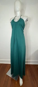VTG 70s Joy Stevens California Disco Dress SZ 13/14 100% Nylon Jersey (See Flaws - Picture 1 of 12