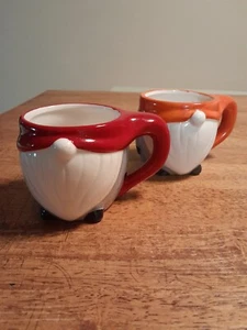 Farmhouse Gnome Becher Kakao heiße Schokolade launisch Becher Lehrer Geschenk ~ 2 Menge NEU - Bild 1 von 10