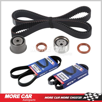 Timing Belt Kit Drive Belt Set for 2003-2005 Hyundai XG350 Kia Amanti 3.5L DOHC - Image 1 of 4