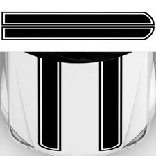 Hood Racing Vinyl Stripe Trim Decal Sticker Graphic Fit For Car Body Side Decor