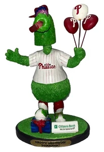 2007 Philadelphia Phillies Happy Birthday Phillie Phanatic Bobblehead Mascot - Picture 1 of 8
