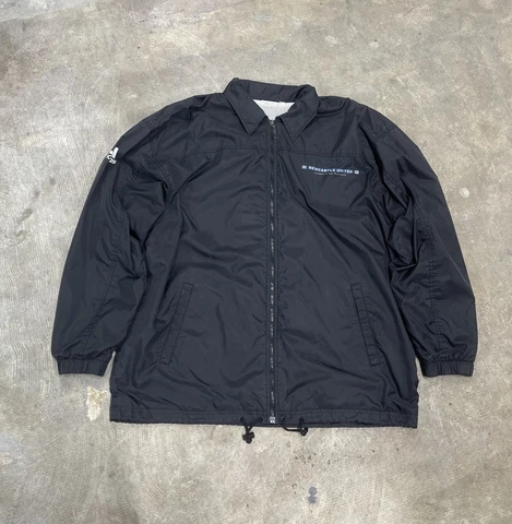 Vintage Adidas Newcastle United Windbreaker Zip Up  Jacket Mens XL Cover