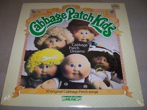 CABBAGE PATCH KIDS - CABBAGE PATCH DREAMS- 1984 12" LP, PARKER BROTHERS (SEALED) - Picture 1 of 2