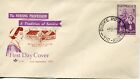 1955 Florence Nightingale Centenary - Royal FDC Purple/Brown