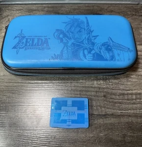 Zelda Breath of the Wild Nintendo Switch Case Blue - Picture 1 of 3