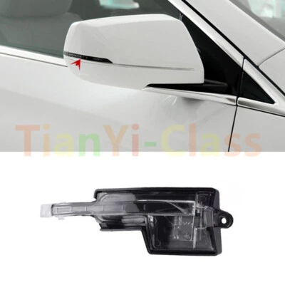 For Cadillac XTS 2013-2019 LED Right Side Rearview Mirror Light Turn Signal Lamp - Изображение 1 из 4
