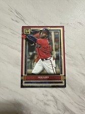 2020 Topps Museum Collection Red #’d /50 Ozzie Albies