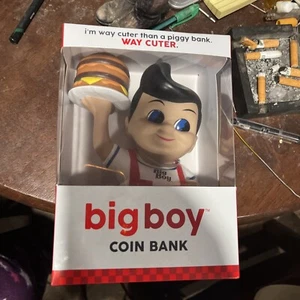 New Big Boy Frisch’s Bob’s Restaurant Iconic Mascot Coin Bank - Picture 1 of 2