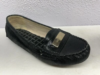 Мокасины без шнуровки для вождения Vionic Sydney черная кожа размер 7,5 отличные - Изображение 1 из 4