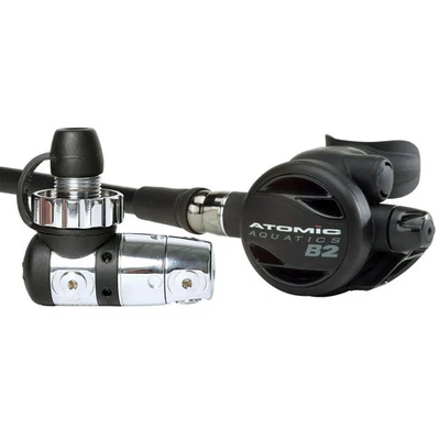 Atomic Aquatics B2 Sealed DIN Regulator, Black - Image 1 of 2