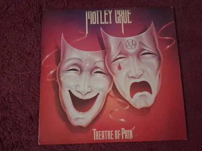 MOTLEY CRUE, VG+, Theatre Of Pain, 1985, Elektra Records, EXTRAS - Image 1 of 4
