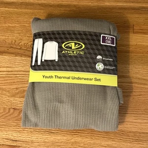 Athletic Works Youth Boys' 2-Piece Waffle Thermal Layering Underwear Set Sz XXL - Picture 1 of 3