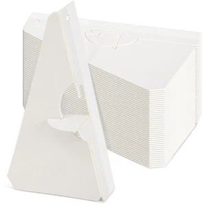 50 Pack Cardboard Easel Backs, Self-Stick Easel Stand for Picture Frames (5 In) - Picture 1 of 10