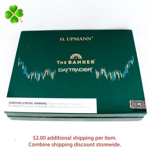 The Banker Daytrader Toro leere Holz Zigarrenkiste 10" x 7,75" x 1,75" * - Bild 1 von 12