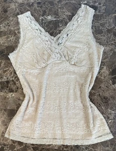 vintage y2k 00s academia bella elena cami shirt cutesy dollete babydoll kawaii M - Bild 1 von 20