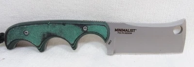 CRKT 2383 MINIMALIST CLEAVER NECK CARRY FIXED BLADE KNIFE W/SHEATH - Image 1 of 4