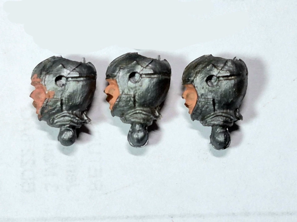 Vintage Britains Historic Series Swoppet Knights Heads 11/11 - Image 1 of 1