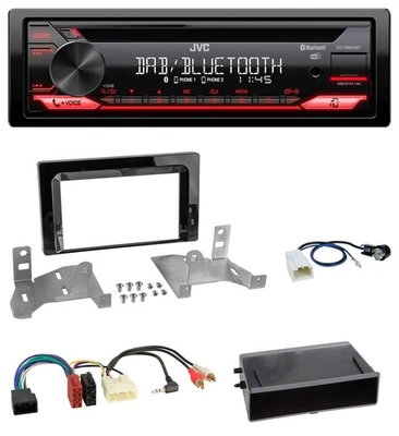 JVC CD DAB USB Bluetooth MP3 Autoradio für Toyota Aygo (AB7, ab 2022) - Bild 1 von 4