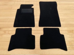 For Mercedes w202 C36  C43 AMG Carpet mats black set of4 1993-00 - Picture 1 of 2