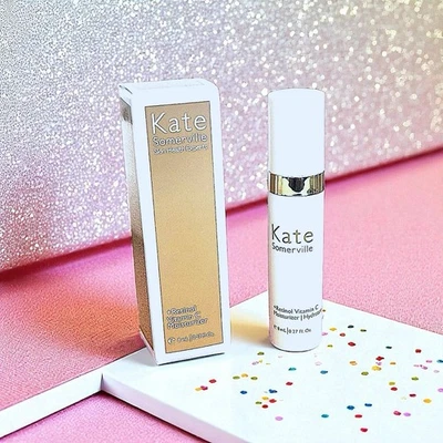 KATE SOMERVILLE + Crema hidratante de vitamina C con retinol 0,27 fl oz nueva en caja Foto 1 de 4