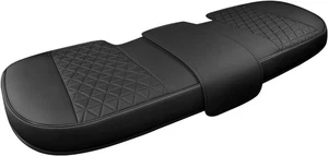 PU Leather Rear Car Seat Cover, Adjustable (49-55''), Fits 90% Vehicles, Black🚗 - Picture 1 of 7