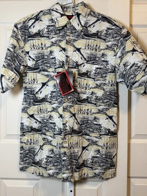 Wolverine Botas Y Equipo Multicolor Manga Corta Camisa Abotonada Mediana Nueva Con Etiquetas Foto 1 de 4