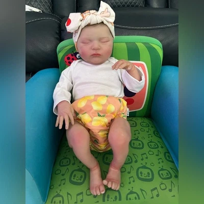 Conjunto de diadema y pañales para bebé con estampado de melocotón Foto 1 de 4