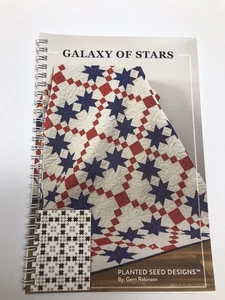 Folleto con patrón de edredón Galaxy of Stars Geri Robinson 9 proyectos - Imagen 1 de 2