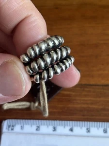 UNO DE 50 Ring Silber Stück unbenutzter Artikel tolles Design Kurioses 8x - Bild 1 von 4