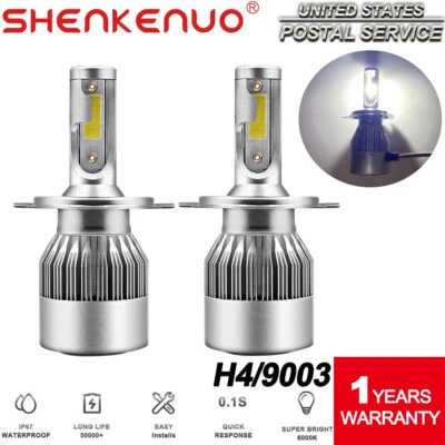 Bombilla de faro LED H4/9003 F2 haz alto/bajo para Suzuki Vitara XL-7 Grand 1999-2003 Foto 1 de 4