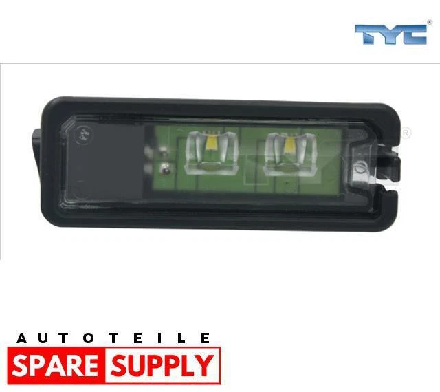TYC 15-0183-00-2 Kennzeichenleuchte Hinten Links oder Rechts für VW EOS 2010 -