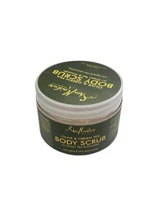 Shea Moisture Olive Green Tea Scrub Extra Moisturizing Hand Body Dry Aging Skin - Picture 1 of 5
