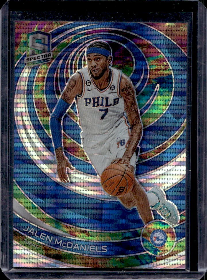 2022-23 Spectra Jalen McDaniels Celestial Prizm #118/149 76ers