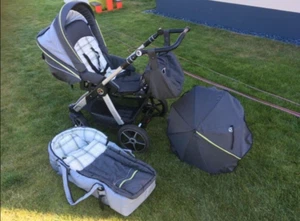 Kinderwagen/Buggy Hartan Racer GTS inkl. Zubehör - Bild 1 von 2