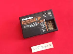 Futaba R604FS-E 4-Channel 2.4Ghz FASST Telemetry Receiver EP 4PK 4PKS 4PX 7PX - Picture 1 of 5