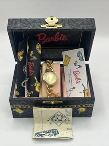 Fossil Barbie Watch & Charming Bracelet, Vintage #’ed Of/20,000, Jewlry Bx XLNT - Picture 1 of 12