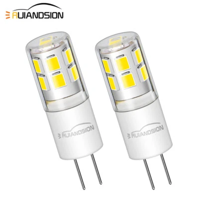 2pcs G4 LED Cabinet Corn Capsule Light Replace Halogen Bulb 12V White Warm White - Image 1 of 4