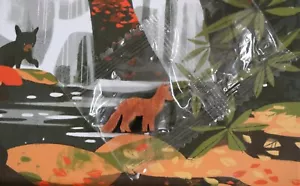 Parks Fox Promo Wildlife Meeple Man vs Meeple 2020 Kickstarter Keymaster Games - Picture 1 of 1