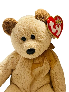 Ty Beanie Baby- HUGGY The Bear (8") MWMTs Stuffed Animal Plush Toy - Picture 1 of 5