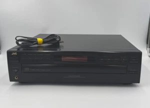 JVC XL-F106BK 5 CD Changer Player HiFi Stereo ***NEW BELT / CLEAN LASER*** - Picture 1 of 14