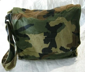 Bolso de camuflaje del ejército yugoslavo hombro pequeño lateral camuflaje militar excedente - Imagen 1 de 10