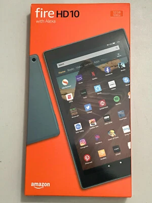 Amazon Fire HD 10 9th Generation Tablet 32 GB Wi-Fi 10.1" 1080p - Twilight Blue. - Image 1 of 4