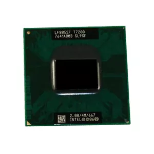 Intel Core 2 Duo T7200 SL9SF 2.0 GHz Dual-Core 667Mhz Socket 479 CPU Processor - Picture 1 of 1