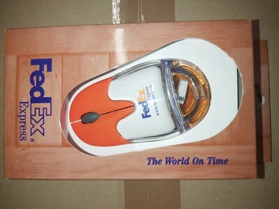  FEDEX USB WIRED & PS2 OPTICAL GAME GAMING MOUSE   - Image 1 of 3