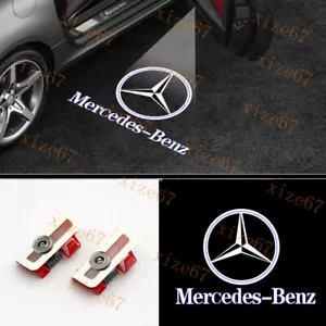 2pc No fading Car Door LED Light Shadow Projector For MB S-Class W223 2021-2022 - Picture 1 of 12