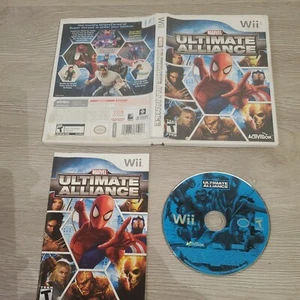 Marvel: Ultimate Alliance (Nintendo Wii 2006) Complete Tested - Picture 1 of 7